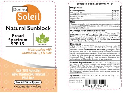 120 mL Tube (Ds Adult Spf15 120ml Label)